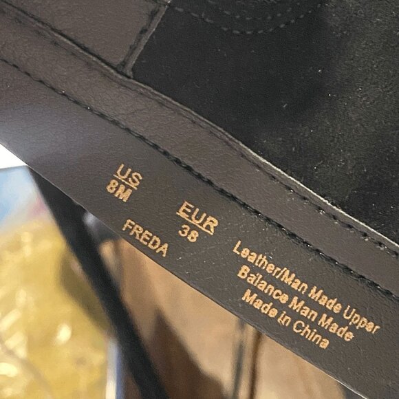 Sam Edelman LEFT ONLY Freda Tall Boot Black Leather Buckle AMPUTEE Size 8 NEW! - Picture 7 of 10